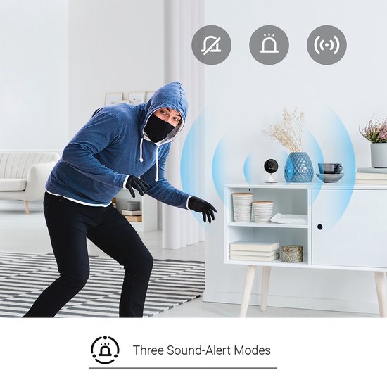 EZVIZ C1C-B 1080P - Wifi Beveiligingscamera Binnen - Bewegingsdetectie - Tweeweg Audio - Nachtzicht - H.265 - Indoor Camera van EZVIZ — afbeelding 3