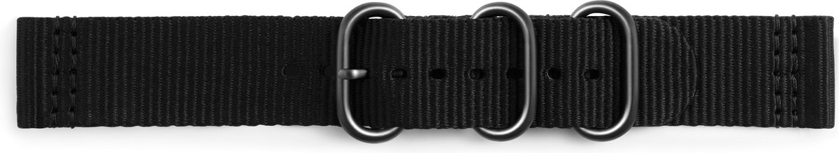 Samsung Nylon bandje - Samsung Gear Sport - zwart