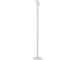 Lucide ANTRIM - Oplaadbare Leeslamp Binnen/Buiten - Accu/Batterij - LED Dimbaar - 1 × 2,2W 2700K - IP54 - Met draadloos oplaadstation - Wit