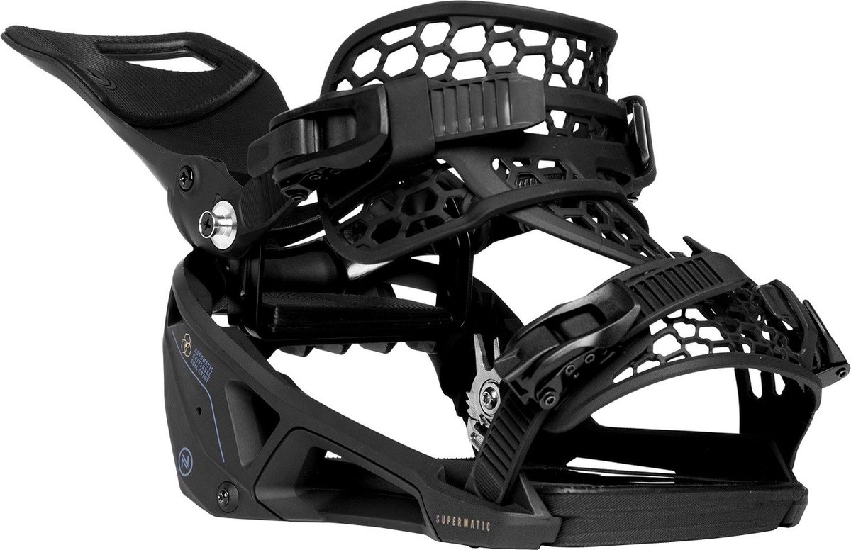 Nidecker Supermatic Snowboard Binding Zwart M | bol