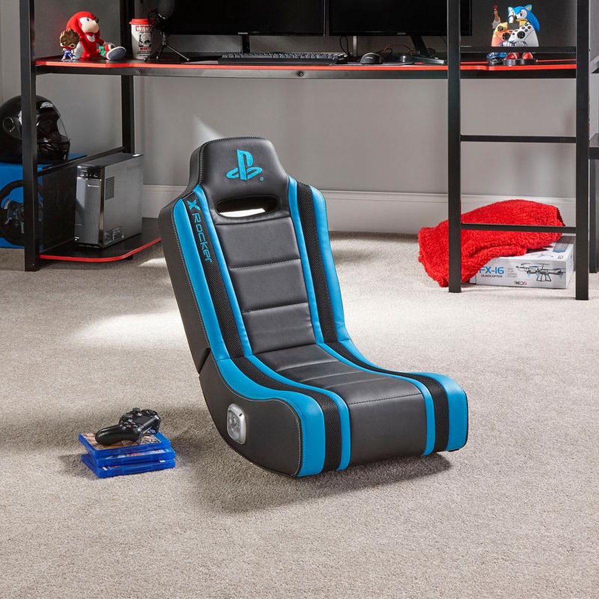 X Rocker Geist Floor Rocker 2.0 Chaise de Jeu