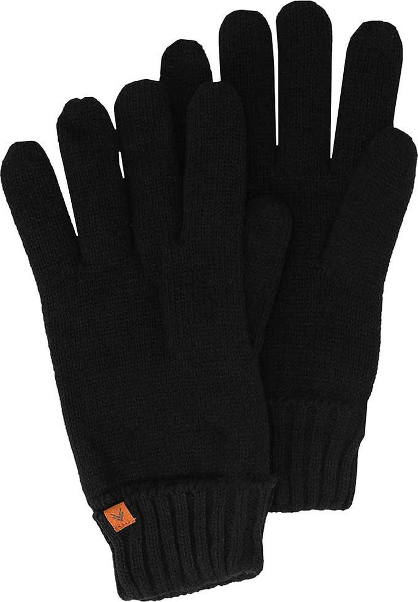 Sarlini Handschoenen heren Gebreid Zwart