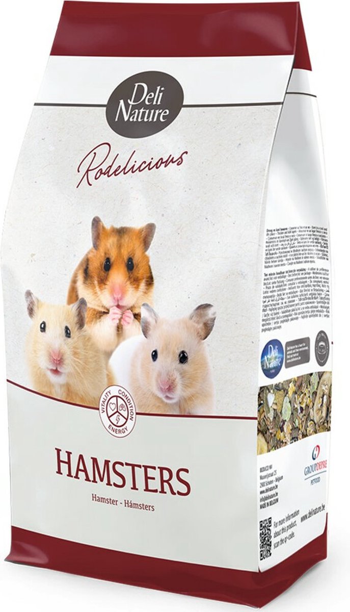 5x Deli Nature Rodelicious Hamsters 750 gr