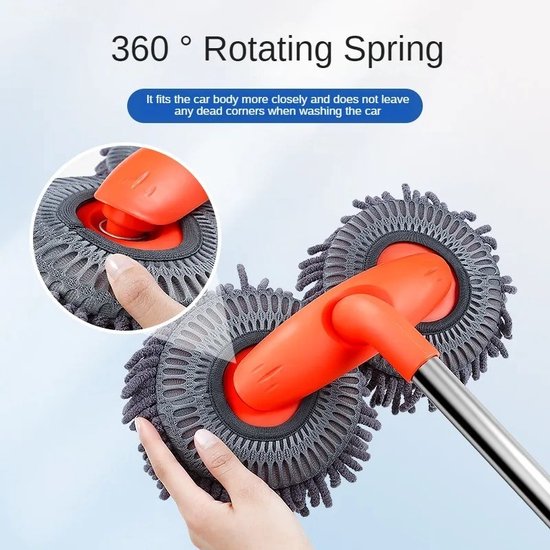Reinigingsproducten, Autowasborstel Mop Mitt Hogedruk roterende autoreinigingsset Borstelstofdoek Autoverzorging Wasborstel Reiniging Wassen Spons Ger