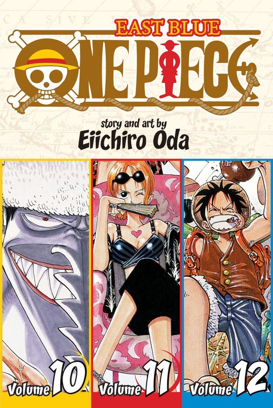 One Piece East Blue 10 11 12 - cover