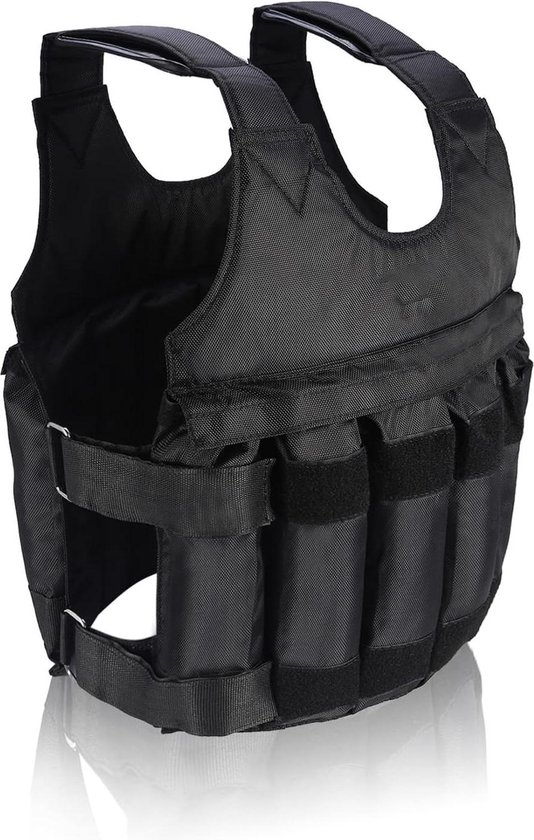 Gilet Lesté 20kg Ajustable avec Poids Amovibles en Fer Eric Flag - HOME FIT TRAINING