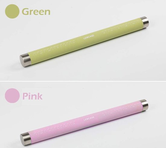 Abs Plastic Non Stick Kleine Cake Paste Icing Rolling Pin Fondant Deeg Decorating Sugarcraft Tool 1 st (willekeurige Kleur