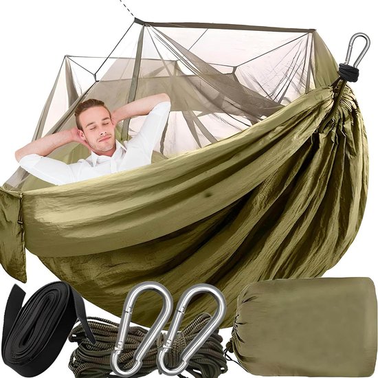 Highlander Trekker Hammock - hangmat - olive