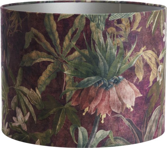 Foto: Light living lampenkap passion 40x30cm paars