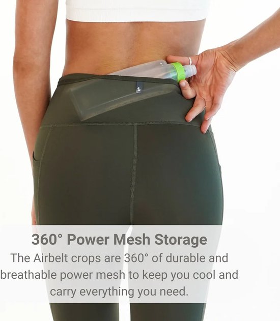 Flipbelt Women air Legging Mid weight Legging Zwart L bol