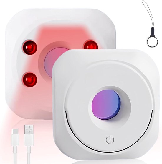 Surveillance Camera Detector - Anti Spy Mini Finder met LED Infrarood ...