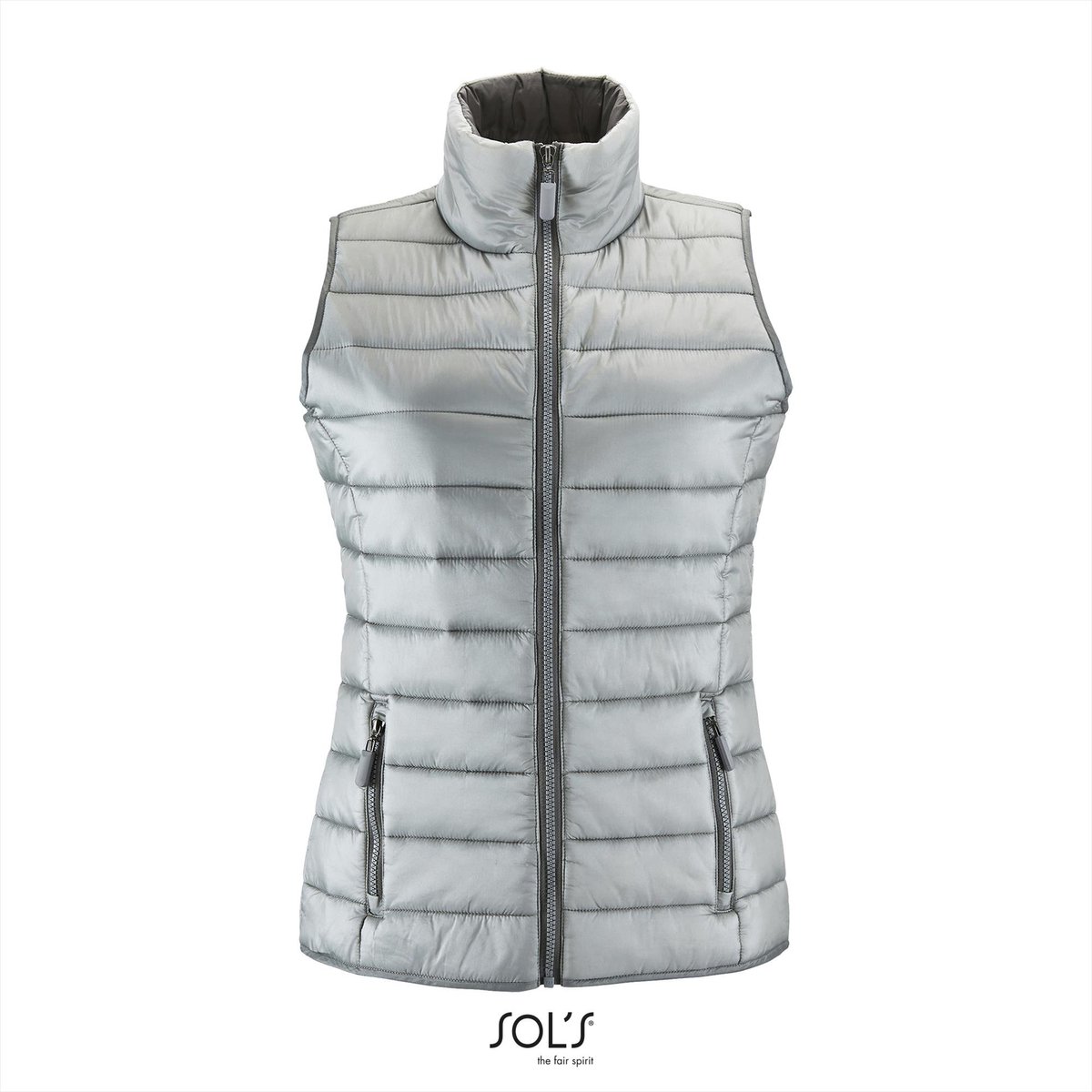 SOL'S Women´s Lightweight Bodywarmer Wave L01437 - Metal grey - XXL