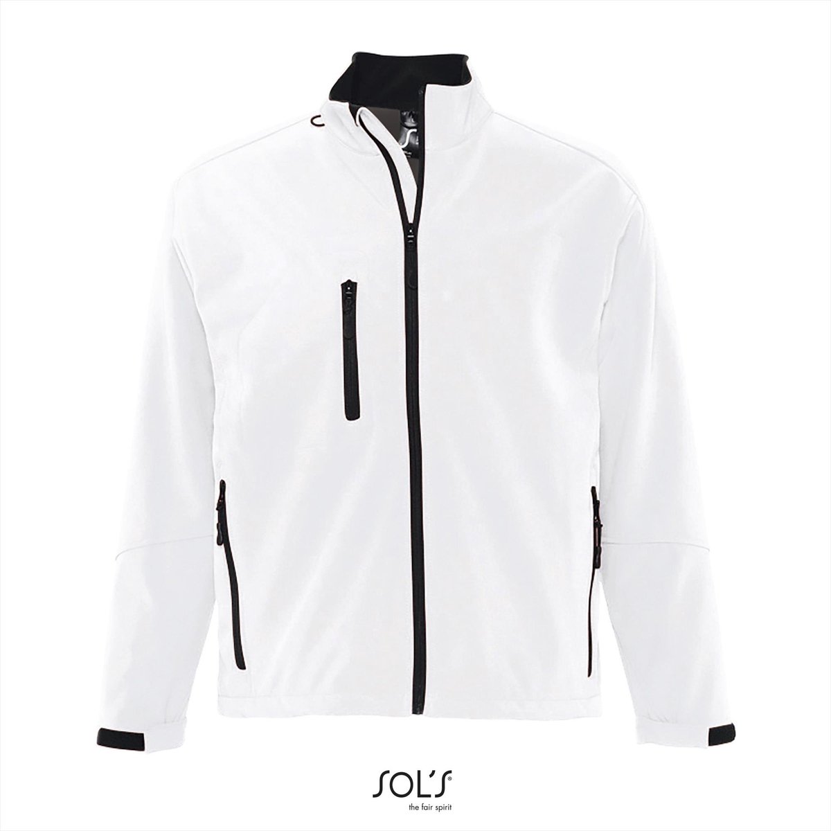 SOL’S Men´s Softshell Jacket Relax L866 Wit