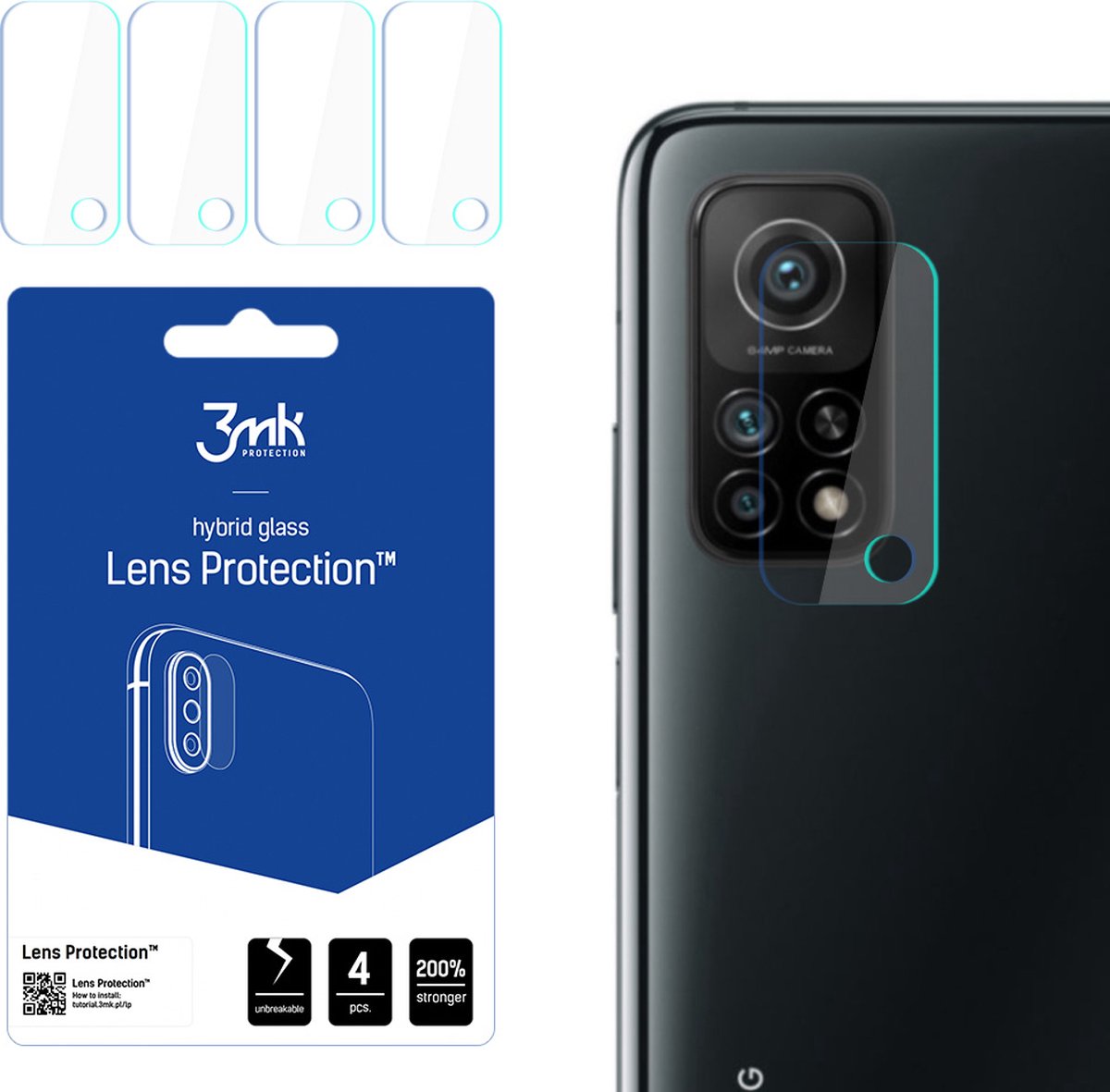 Xiaomi Mi 10T/Mi 10T Pro 5G - 3mk Lens Protection