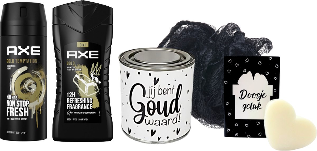Goedkoopste Axe Cadeauset Gold