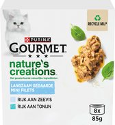 Gourmet Nature's Creations - Kattenvoer Natvoer - Zeevis - 48 x 85 g