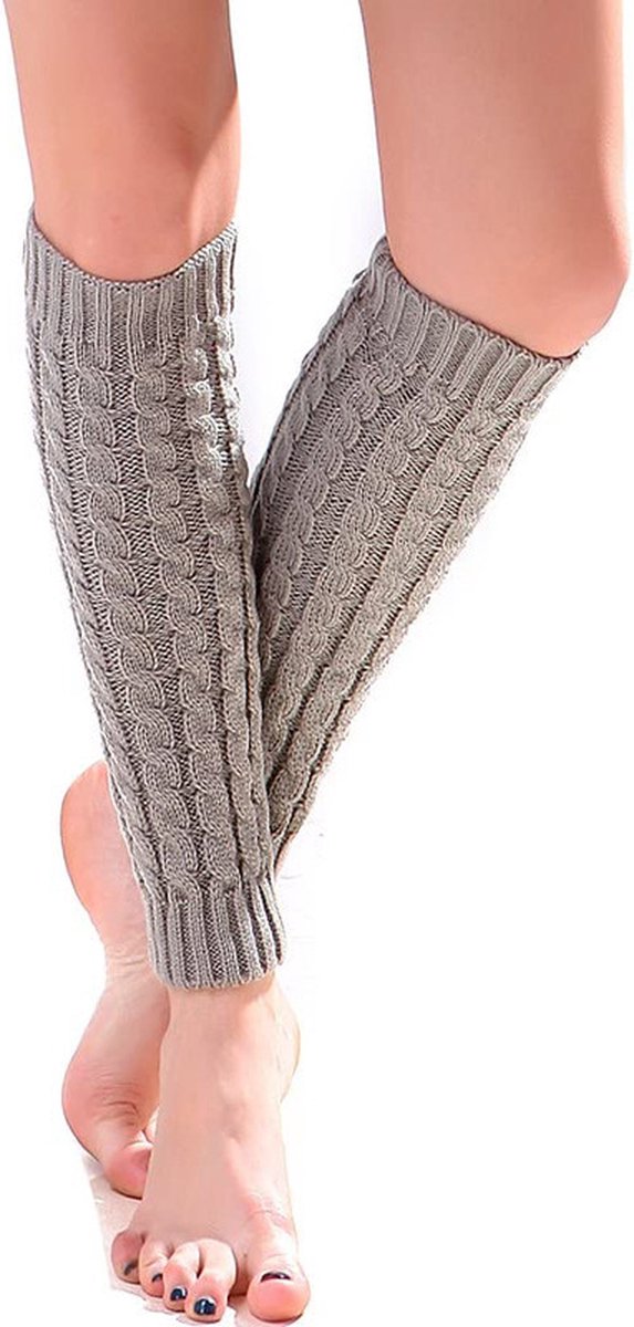 Beenwarmers Dames | Gebreide Lange Leg Warmers voor Winter & Herfst