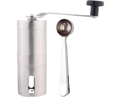 Handmatige koffiemolen met keramische molen - Perfect voor espresso, traploze maalgraadinstelling