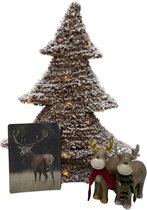 Sapin de Noël LED minuterie Valera M snow-L9.5B39H49CM
