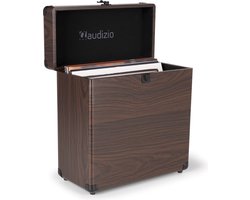 Audizio RC32 Vinyl Platenkoffer voor max 30/35 platen - Houtlook
