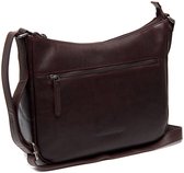 Chesterfield Loraine Waxed Pull Up Schoudertas - Bruin