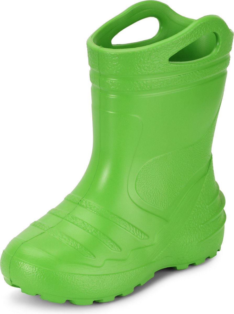 Ladeheid LA-KL-051-Summer Kinderen Regenlaarzen - Rubber Laarzen - EVA - Groen - 31