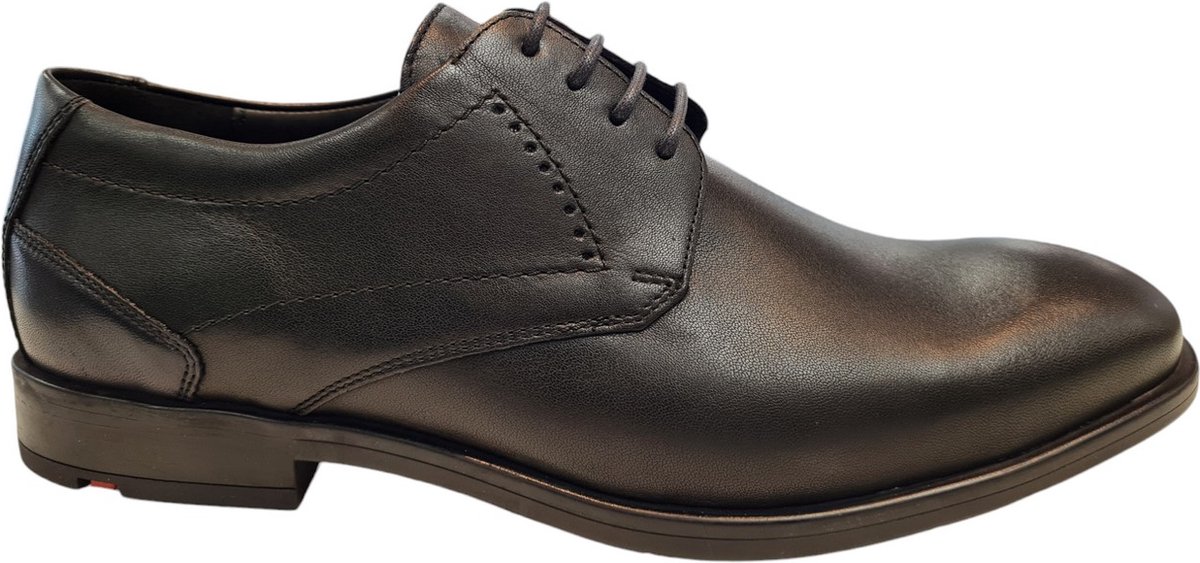 LLoyd Kalmar Schwarz Ocean Heren Veterschoen - Zwart - 42.5