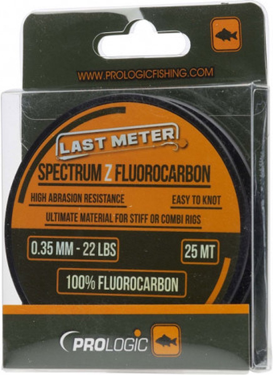 Prologic Spectrum Fluorocarbon | 25m 0.60mm / 56lbs Clear - PROMO
