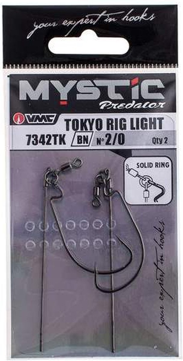 VMC Tokyo Rig Light Zwart 4/0 van VMC — afbeelding 5