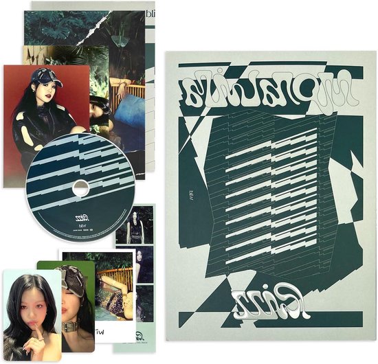 2nd EP [RIZZ] Wild Ver Out Box + Photo Book + CD-R + Folding Poster ...