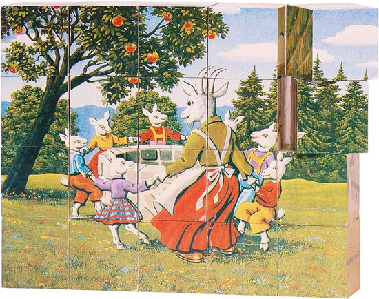 Goki Houten Blokpuzzel Sprookjes van goki — afbeelding 2