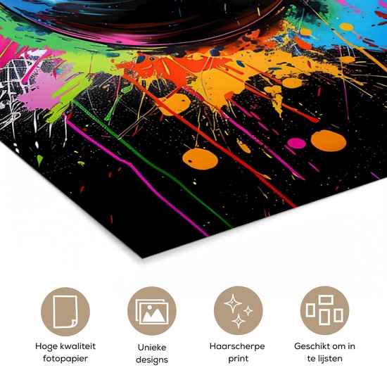 Affiche 40x60 cm - Graffiti - Sport - Boule de Pool - Billard - Posters - Décoration murale pour chambre d'ado - Décoration chambre ado - Accessoires chambre ado