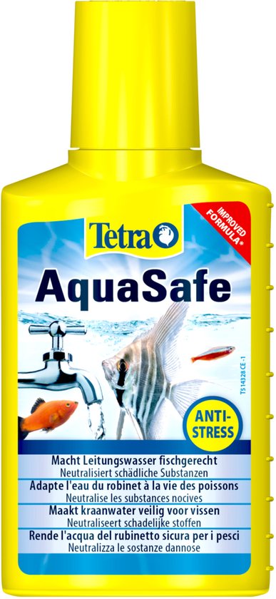 Tetra Aquasafe Waterbehandelingsmiddel - Aquarium Waterconditioner - 100 ml