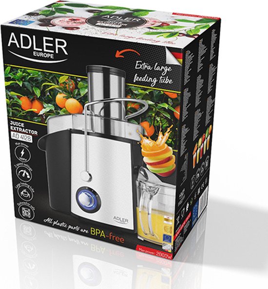 Adler AD 4128 - Juice Extractor - Juicer - 1000 Watt van Adler — afbeelding 2