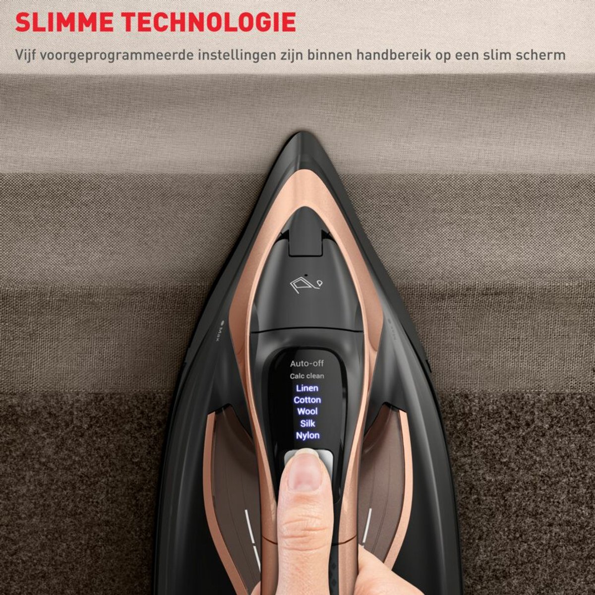 Tefal Ultimate Power Pro FV9E50 - Stoomstrijkijzer - Extra Krachtig - Automatische Uitschakeling - 3200W thumbnail 8