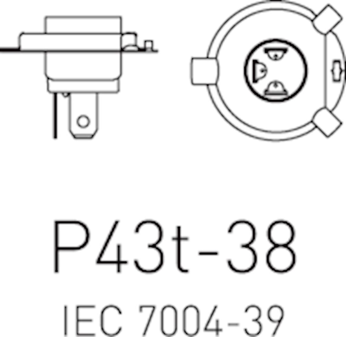 Philips H4 P43T – 60/55W - Afbeelding 8