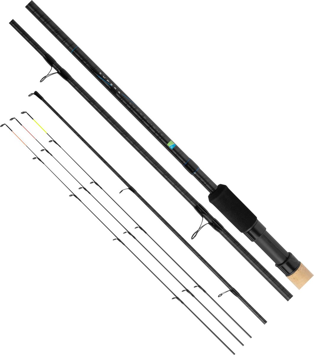 Preston Innovations Monster Xtreme Distance Feeder Karperhengel Zilver 3.80 m