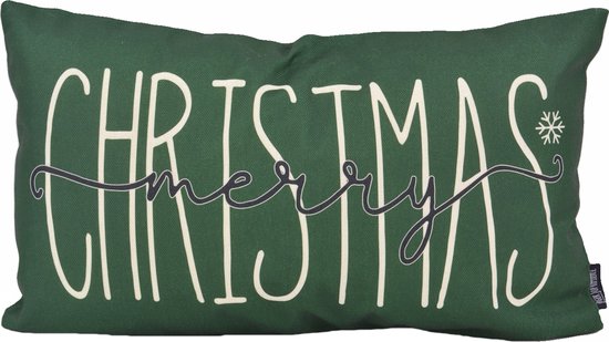 Kerst #4 Kussenhoes | 30 x 50 cm | Katoen/Linnen
