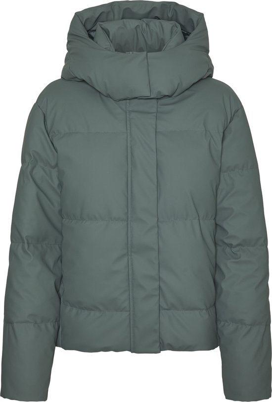 Veste Vero Moda Vmgretakylie Veste enduite courte No 10311315 Vert baume Femme Taille - M