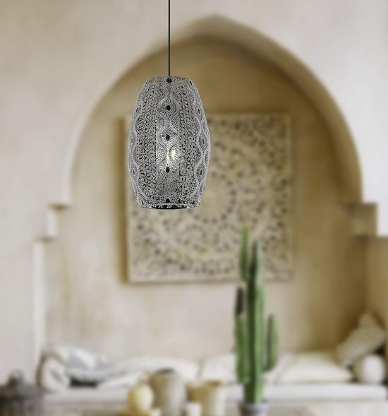 EGLO hanglamp Auckland - antiek grijs