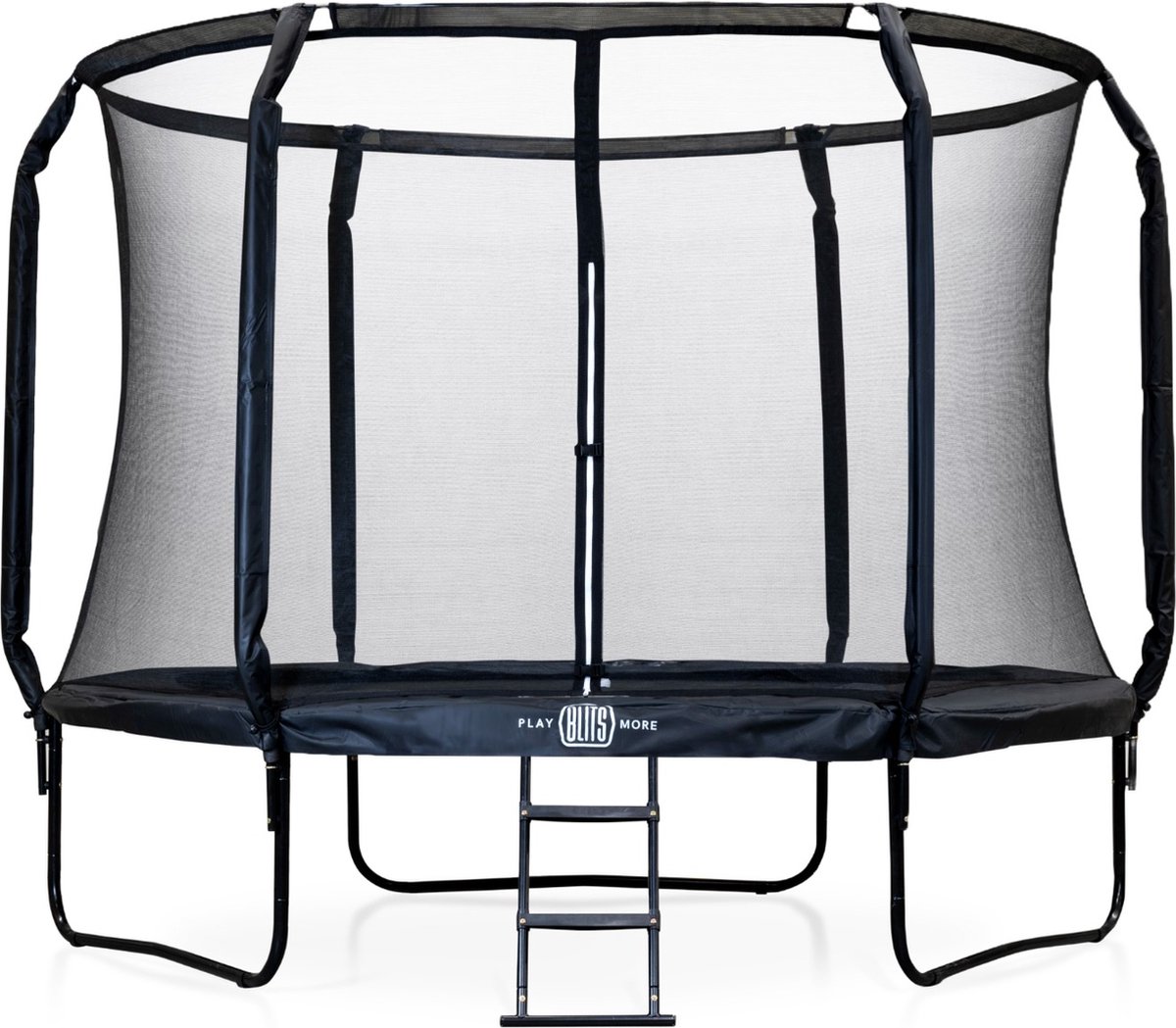 BLITS Urban trampoline - Ø 244 cm - Zwart