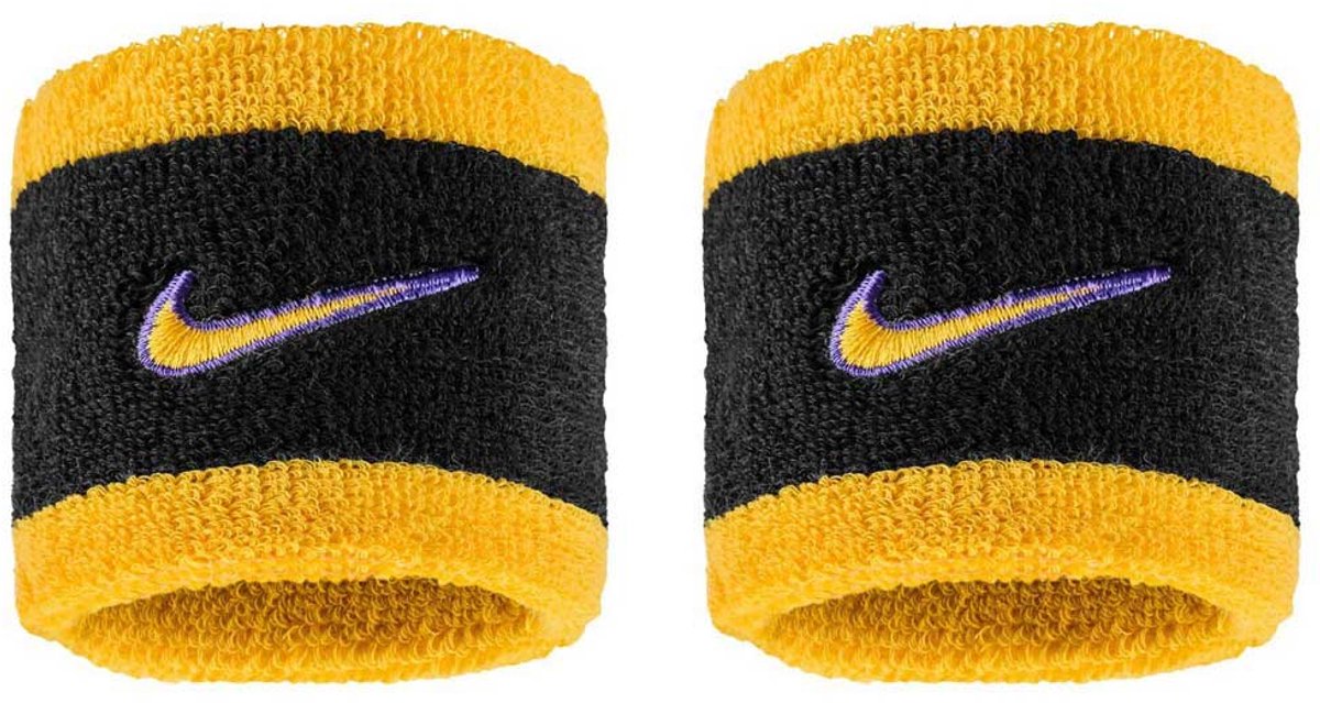 Nike Accessories Swoosh Classic Polsband 2 Eenheden Zwart Man,Vrouw