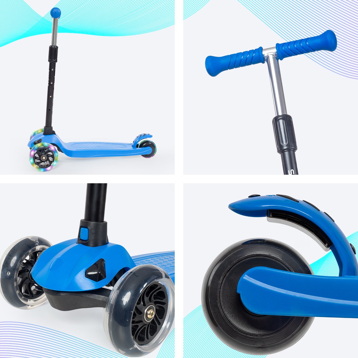 LifeGoods Kinderstep met LED Wielen thumbnail 6
