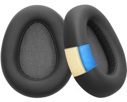 kwmobile 2x oorkussens voor koptelefoon - geschikt voor Jlab Jbuds Lux ANC - Earpads voor oortelefoon - In zwart