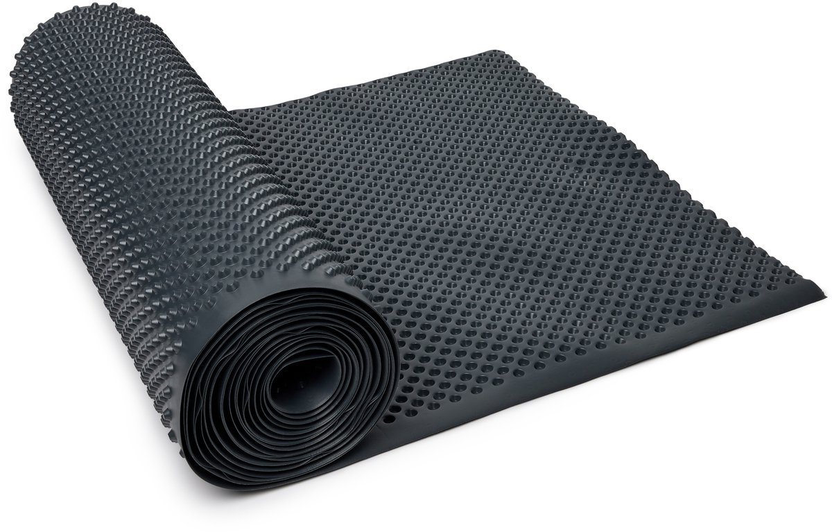 Garronda Noppenfolie HDPE met Hoge Drukvastheid – Muurbescherming en Bouwafdichting – Drainagelaag voor Kelders – Funderingsmuren - Verhoogde bloembedden - Wortelbescherming – 1 m x 20 m - GD-0160