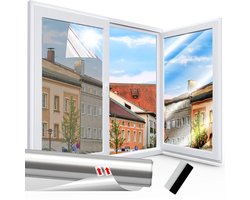 Uv-beschermingsfolie venster - zonwerend en isolerend - 1 stuk