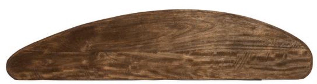Ginosu wandplank 100x25x3 cm - mat donkerbruin