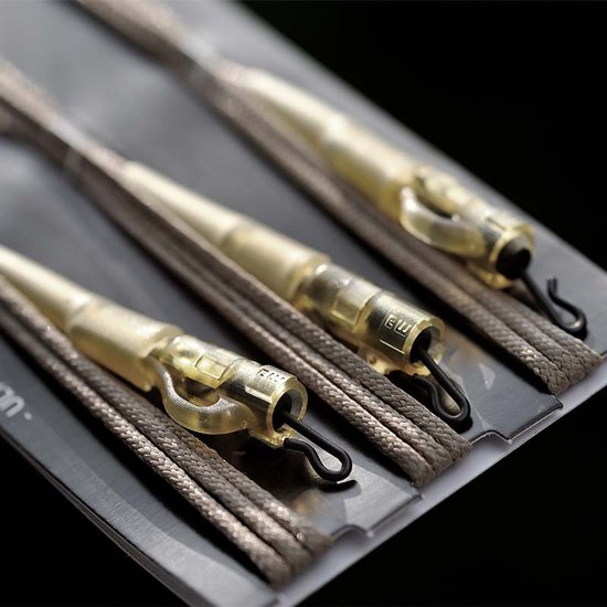 Carp Whisperer - Lead Clip leaders - 3 stuks - Weed van PB Products — afbeelding 2