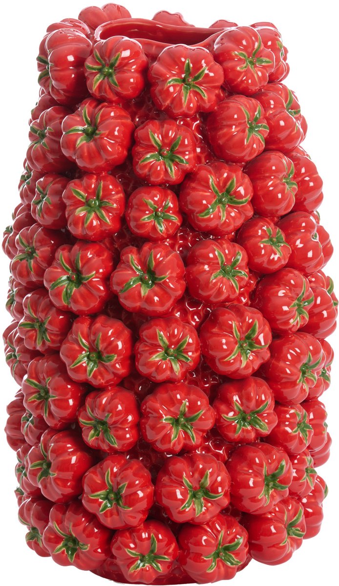 Vaas Tamina Keramiek, 52cm - Rood