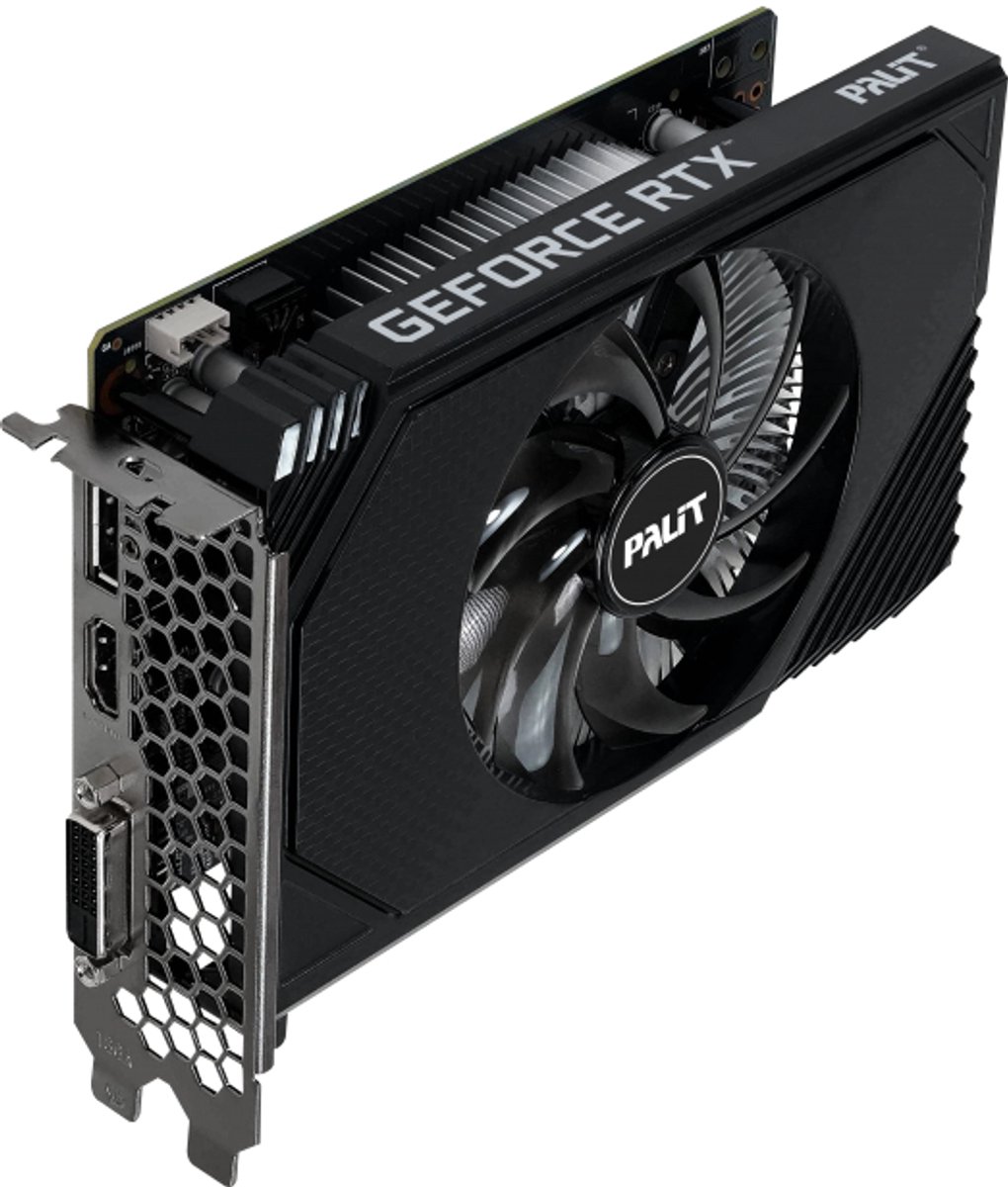 NVIDIA GeForce RTX 3050 6GB GDDR6 Grafische Kaart PCIe 4.0 7680x4320 96-bit 70W 1 HDMI 1 DP 1 DVI - Afbeelding 4